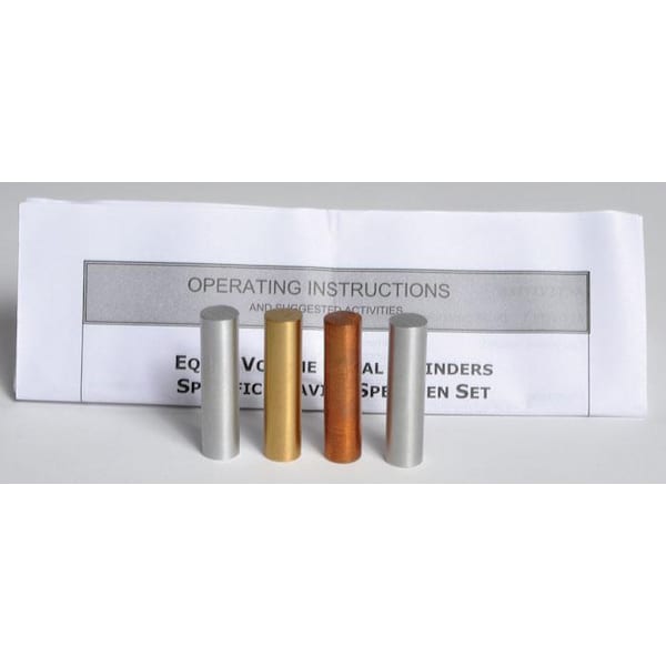 Equal Volume Metal Cylinders, Set Of 4