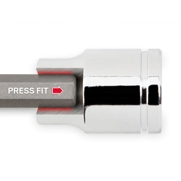 1/4 in Tip, Slotted Bit Socket 1/4 Inch Drive x 1/4, 1/4 in. Drive