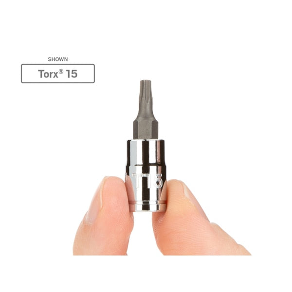 T6 Tip, Star Bit Socket 1/4 Inch Drive x T6 Torx, Torx 1/4 in. Drive