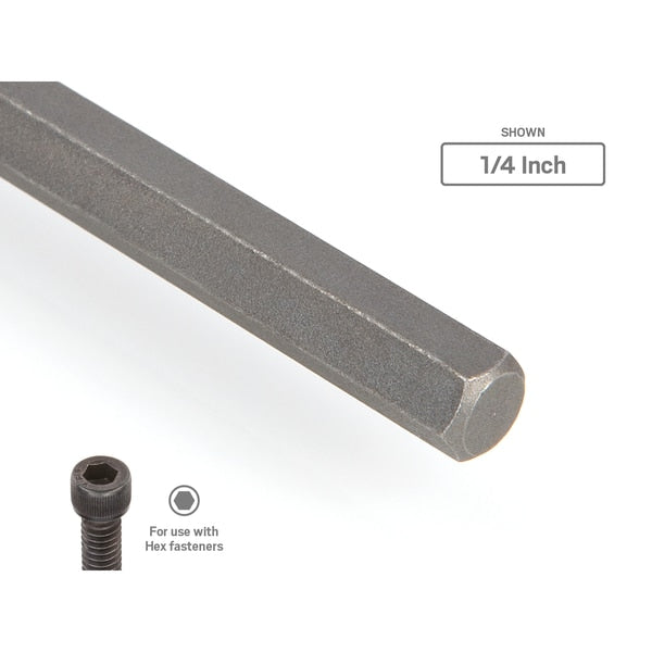 3/8 Inch Drive x 1/8 Inch Long Hex Bit Socket