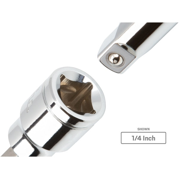 3/8 Inch Drive x 1/8 Inch Long Hex Bit Socket