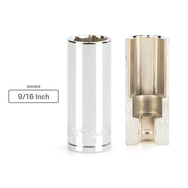 1/4 Inch Drive x 3/8 Inch Deep 6-Point Socket