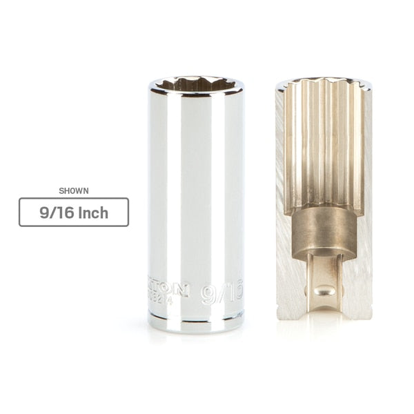 1/4 Inch Drive x 9/32 Inch Deep 12-Point Socket
