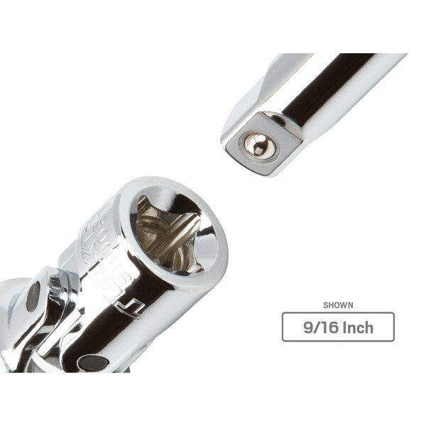 1/4 Inch Drive x 5/16 Inch Universal Joint Socket