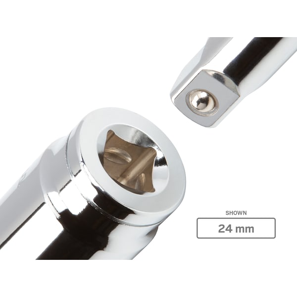 1/2 Inch Drive x 17 mm 12-Point Socket
