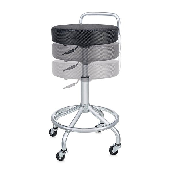 Work Stool, Cushioned Pneumatic