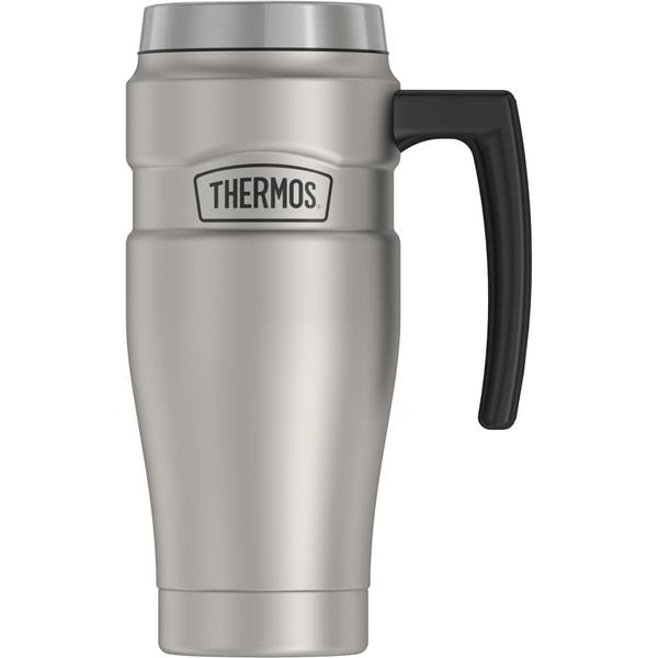 Stainless King 16 oz Mug, Matte Steel