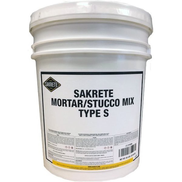 Mortar-Stucco Mix Type S - 50 lb. Pail