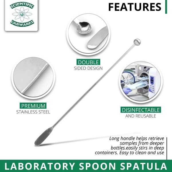 Stainless Steel Reagent Mixing Spatula S