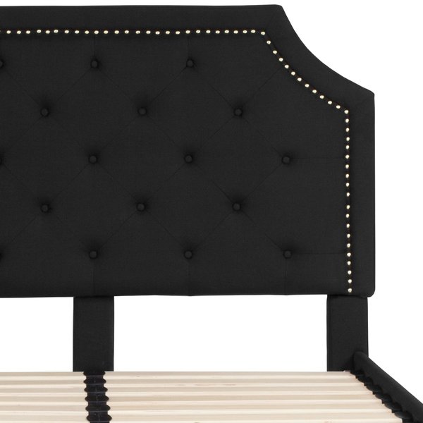 Brighton Full Platform Bed, Black