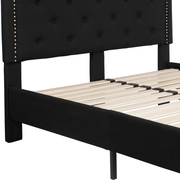 Brighton Full Platform Bed, Black