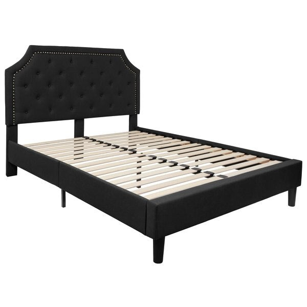 Brighton Queen Platform Bed, Black