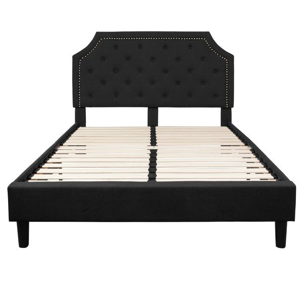 Brighton Queen Platform Bed, Black