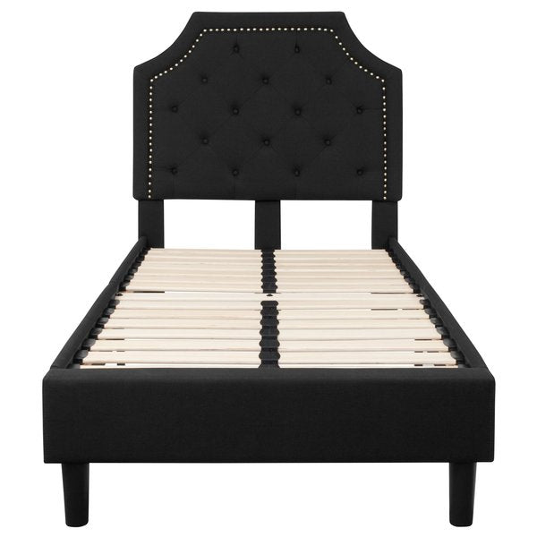 Brighton Twin Platform Bed, Black