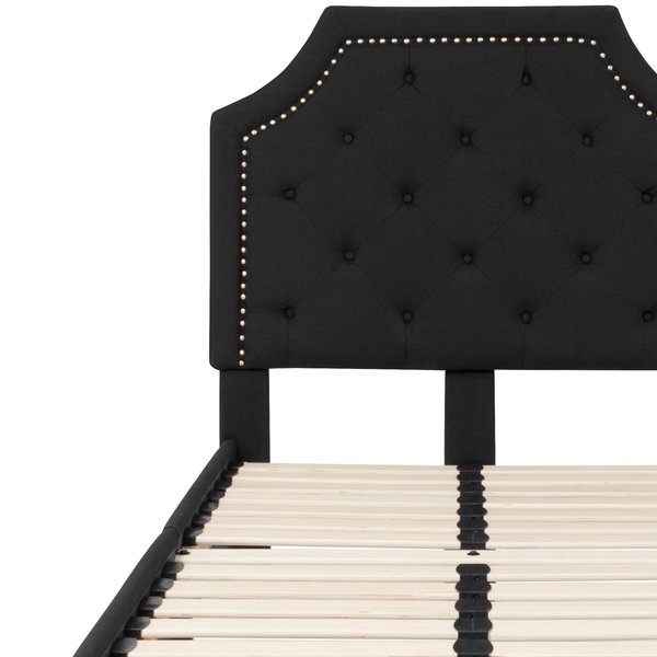 Brighton Twin Platform Bed, Black