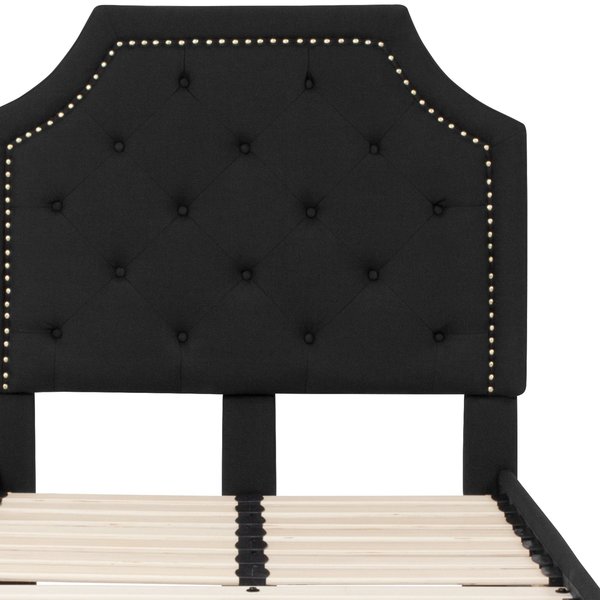 Brighton Twin Platform Bed, Black