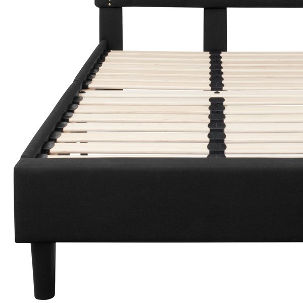 Brighton Twin Platform Bed, Black