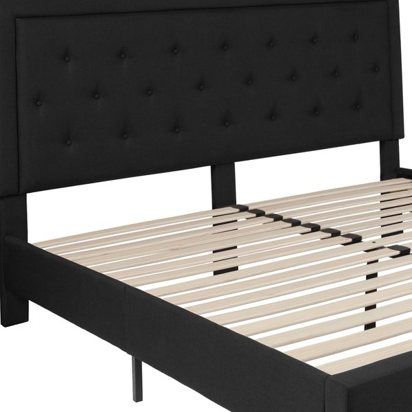 Roxbury King Platform Bed, Black