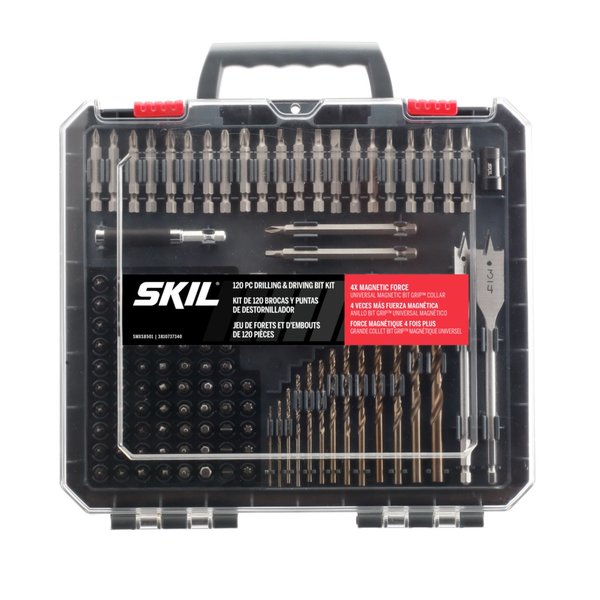 Drilling/Screw Driving Bit Set 120 pcs