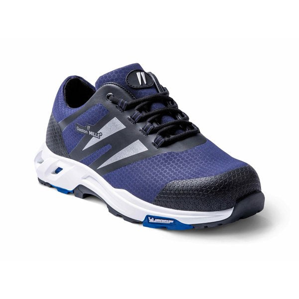 Sniffer Michelin Safety Shoe, Blue, Men's Size 8