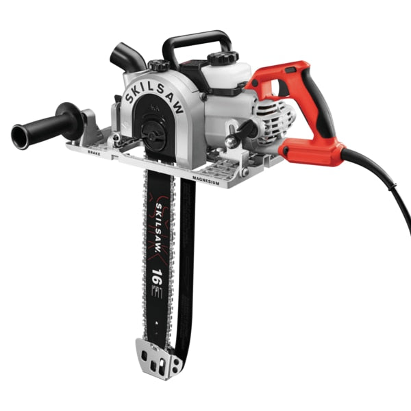 Worm Drive Carpentry Chainsaw, Bar 16