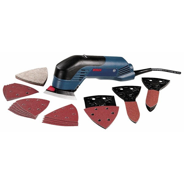 5In Sanding Disc 8-Hole Red 80 Grit, PK5
