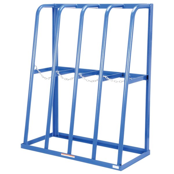 Starter Vertical Bar Rack, 24 in D, 48 in W, 4 Shelves