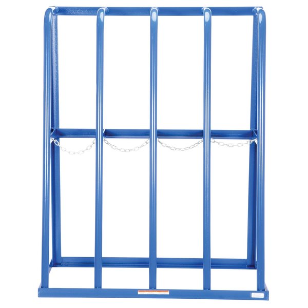 Starter Vertical Bar Rack, 24 in D, 48 in W, 4 Shelves