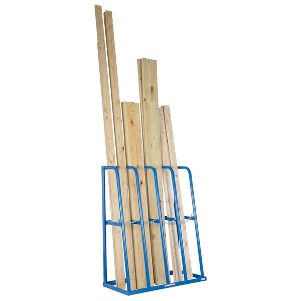 Starter Vertical Bar Rack, 24 in D, 48 in W, 4 Shelves