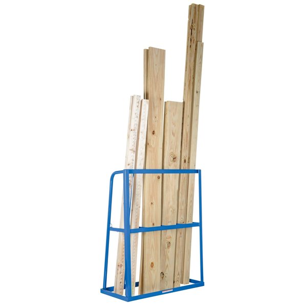 Starter Vertical Bar Rack, 24 in D, 48 in W, 4 Shelves