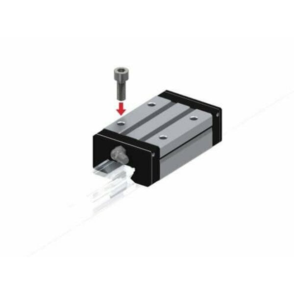 Linear Guide Carriage, 110.9 mm L, 70 mm W