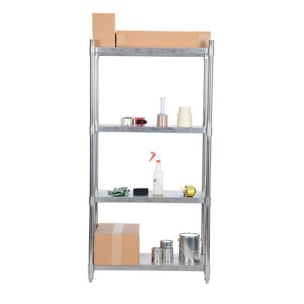 Metal Shelving Unit, 18