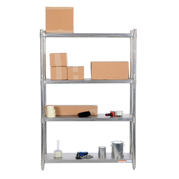 Metal Shelving Unit, 18