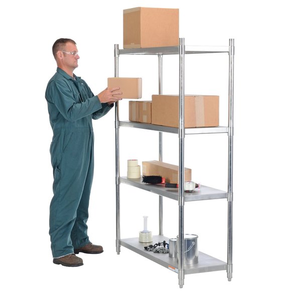Metal Shelving Unit, 18