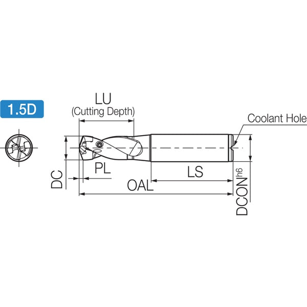 SS10DRA080M15, DRA Magic Drill