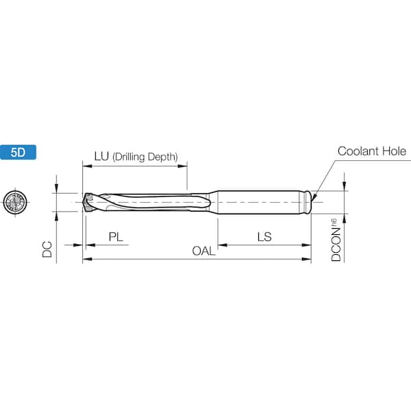 SS10DRC080M5, DRA Magic Drill