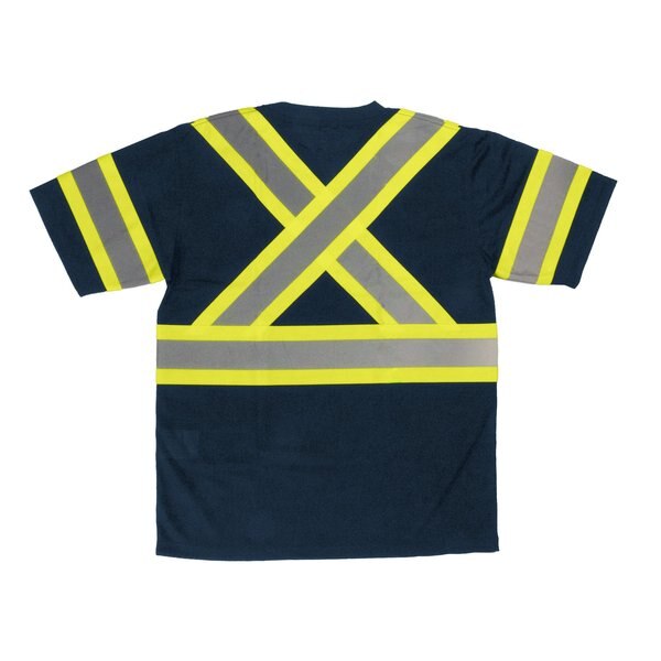 S/S Safety T-Shirt w/PE Micro Mesh