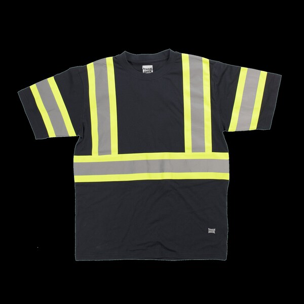 Short Sleeve Safety T-Shirt, ST112-BLACK