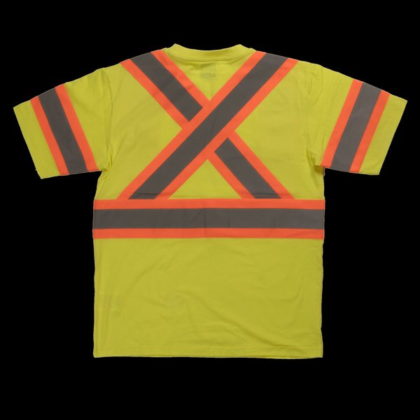 Short Sleeve Safety T-Shirt, ST111-YEL-X
