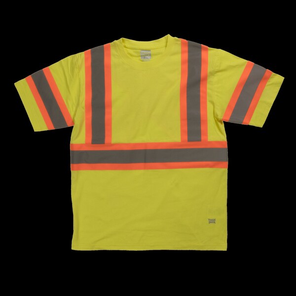 Short Sleeve Safety T-Shirt, ST112-YEL-4