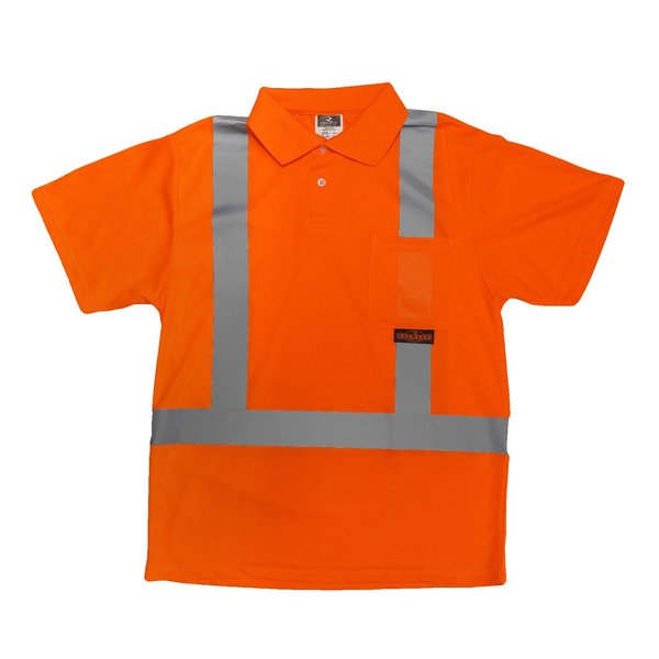 Radians ST12 Class 2 High Visibility Safety Short Sleeve Polo
