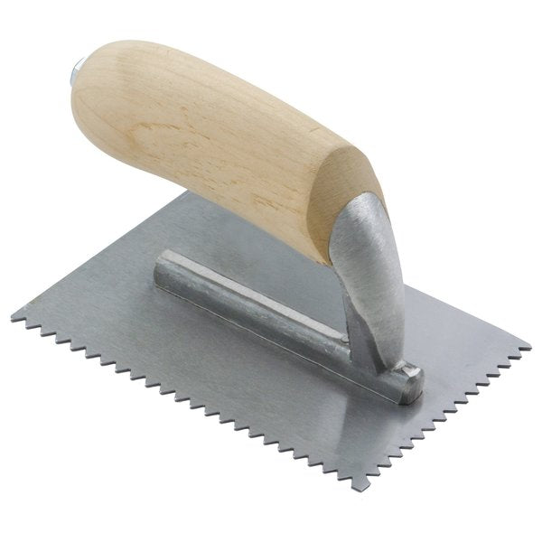 V-Notch Midget Trowel, 1/4