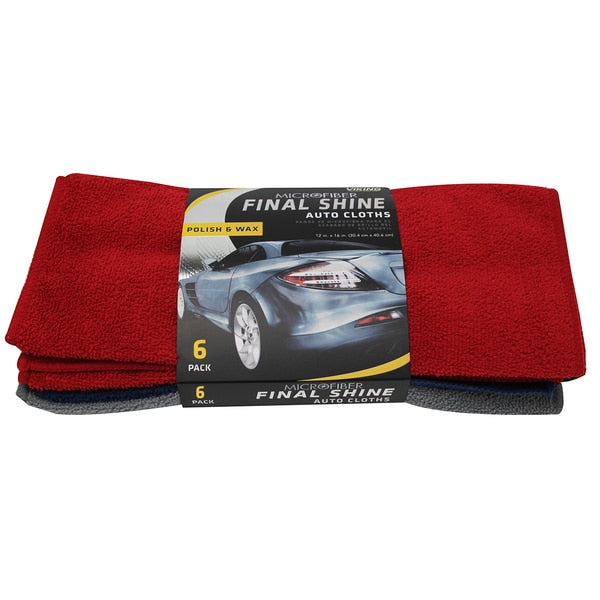 Microfiber Final Shine Cloth, 5 pcs.
