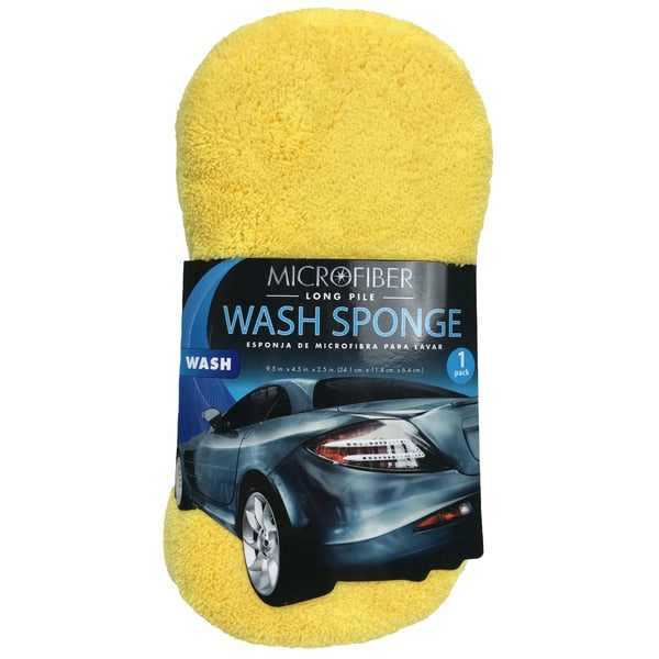 Microfiber Longpile Wash Sponge