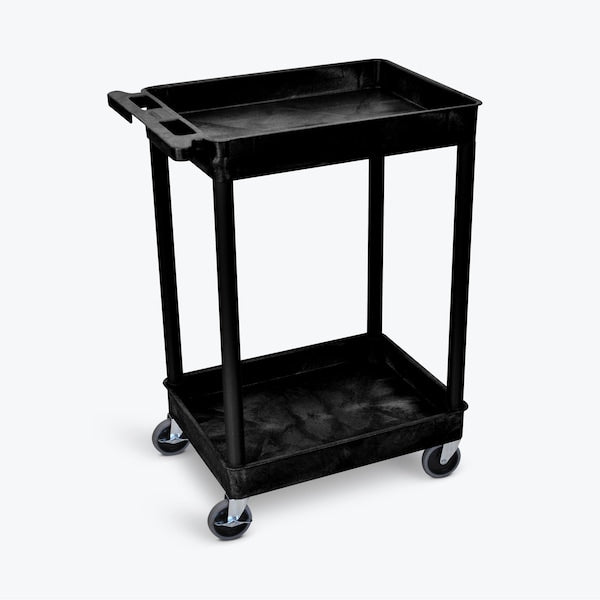 Small Tub Cart, Two Shelves