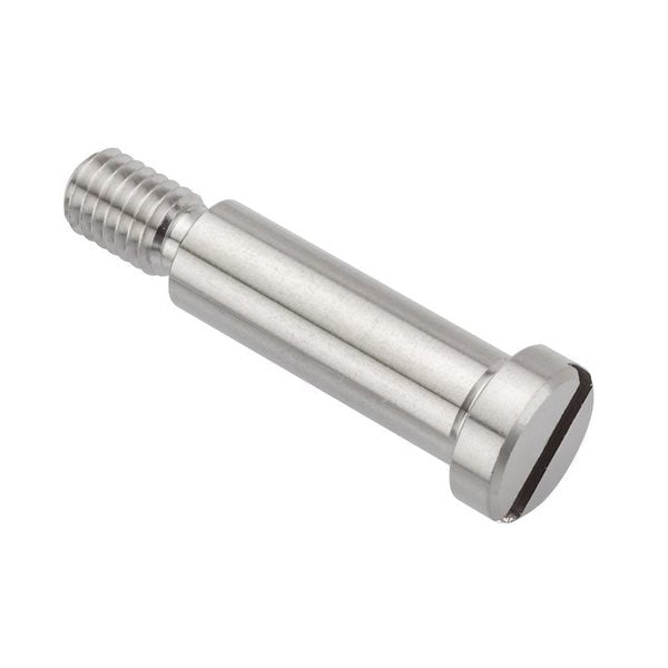 Shoulder Screw, 6g Thr Sz, 16mm Thr Lg, 30 mm Shoulder Lg, 316 Stainless Steel