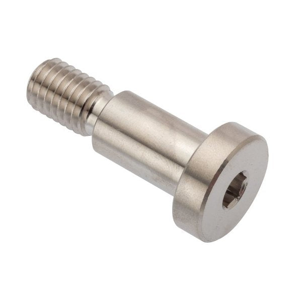 Shoulder Screw, 6g Thr Sz, 16mm Thr Lg, 16 mm Shoulder Lg, 316 Stainless Steel