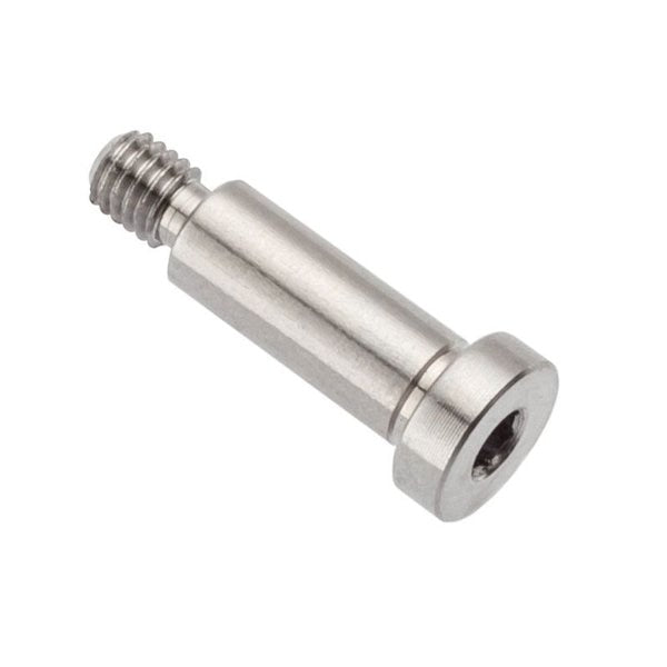 Shoulder Screw, 6g Thr Sz, 16mm Thr Lg, 8 mm Shoulder Lg, 316 Stainless Steel