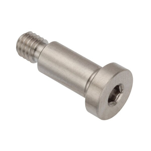 Shoulder Screw, 6g Thr Sz, 5mm Thr Lg, 10 mm Shoulder Lg, 316 Stainless Steel