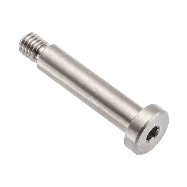 Shoulder Screw, 6g Thr Sz, 9.5mm Thr Lg, 20 mm Shoulder Lg, 316 Stainless Steel